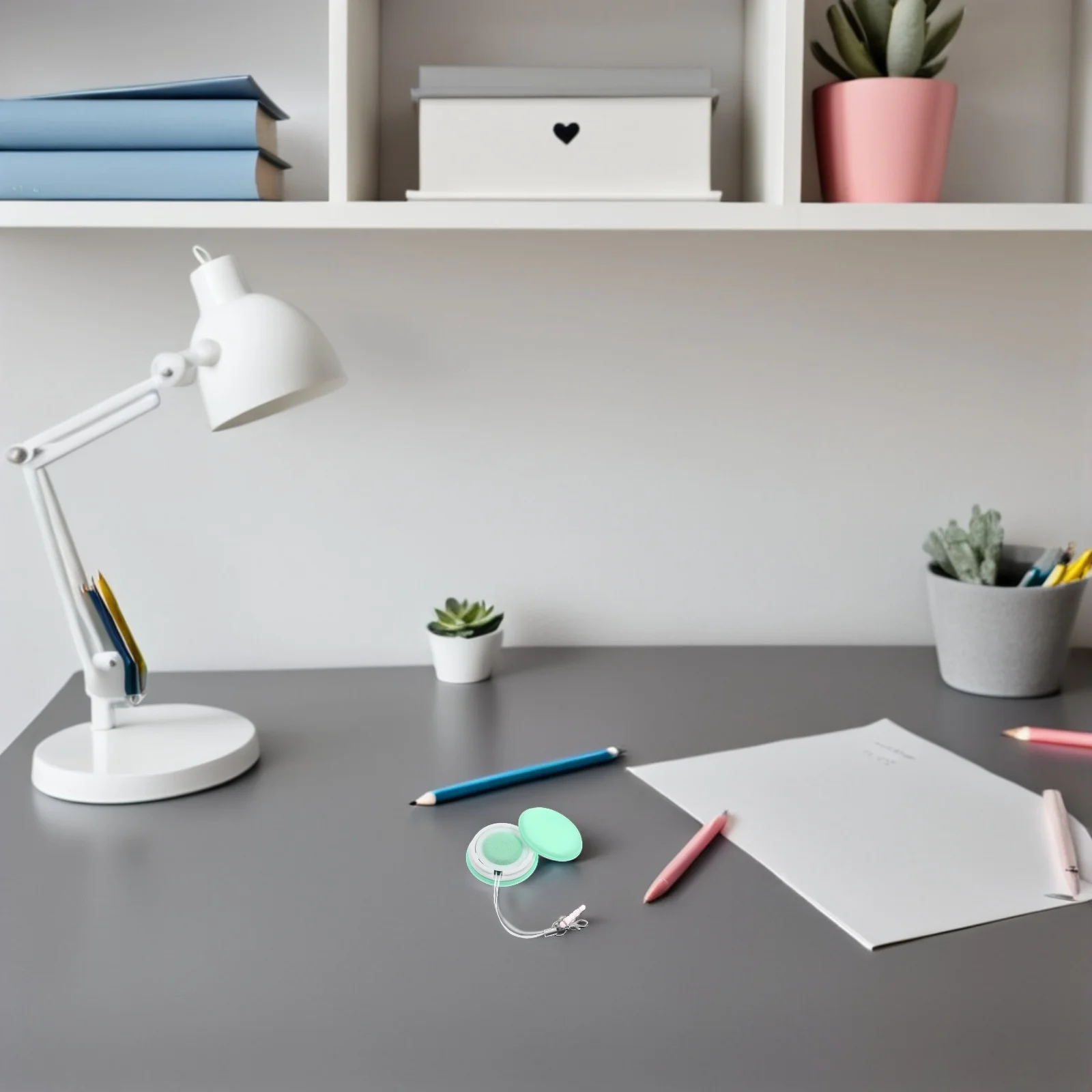 

4Pcs Screen Cleaner Phone Screen Microfiber Double Sided Cute Macaron Cellphone Cleaner Keychain Charm