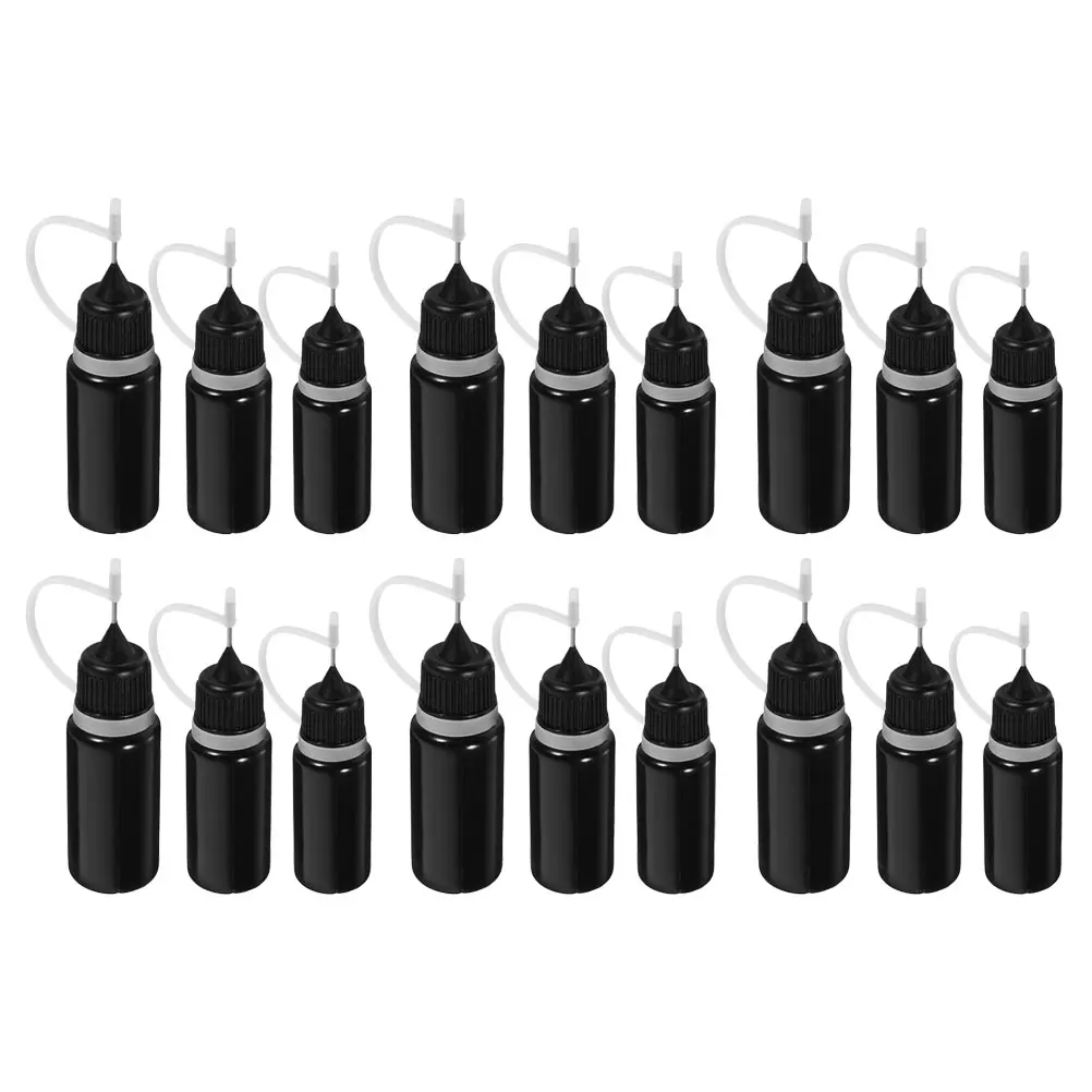 

30Pcs Fine Tip Glue Bottles Small Precision Applicator Bottles for Scrapbooking Painting Craft Projects Refillable Liquid