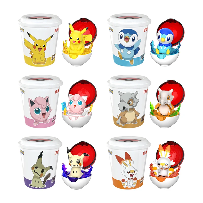 

Серия игрушек-трансформеров Pokemon, экшн-фигурка Пикачу Jigglypuff Scorbunny, масштабируемая аниме-фигурка, модель куклы, рождественские подарки, игрушки