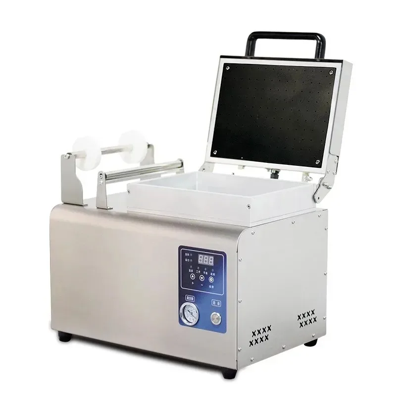 sealing machine lock fresh steak seafood salmon meat durian food preservation three-dimensional laminating packaging machine
