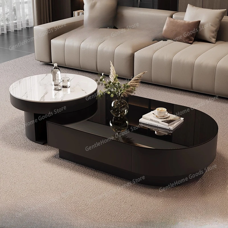 

Classic Versatile Coffee Table Trendy Luxury Modern Simple Coffee Tables Exquisite Glamour Mesa Plegable Living Room Furniture