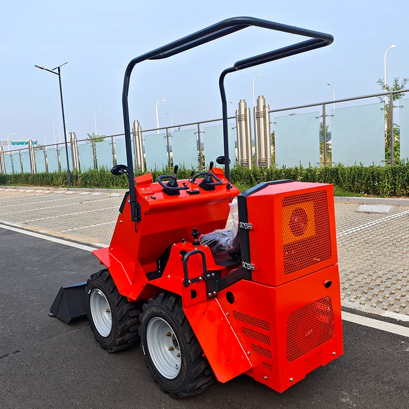 Excavadora hidráulica personalizada, cargadora de ruedas, tipo pista, máquina de construcción, oruga compacta para transporte de materiales de construcción urbana