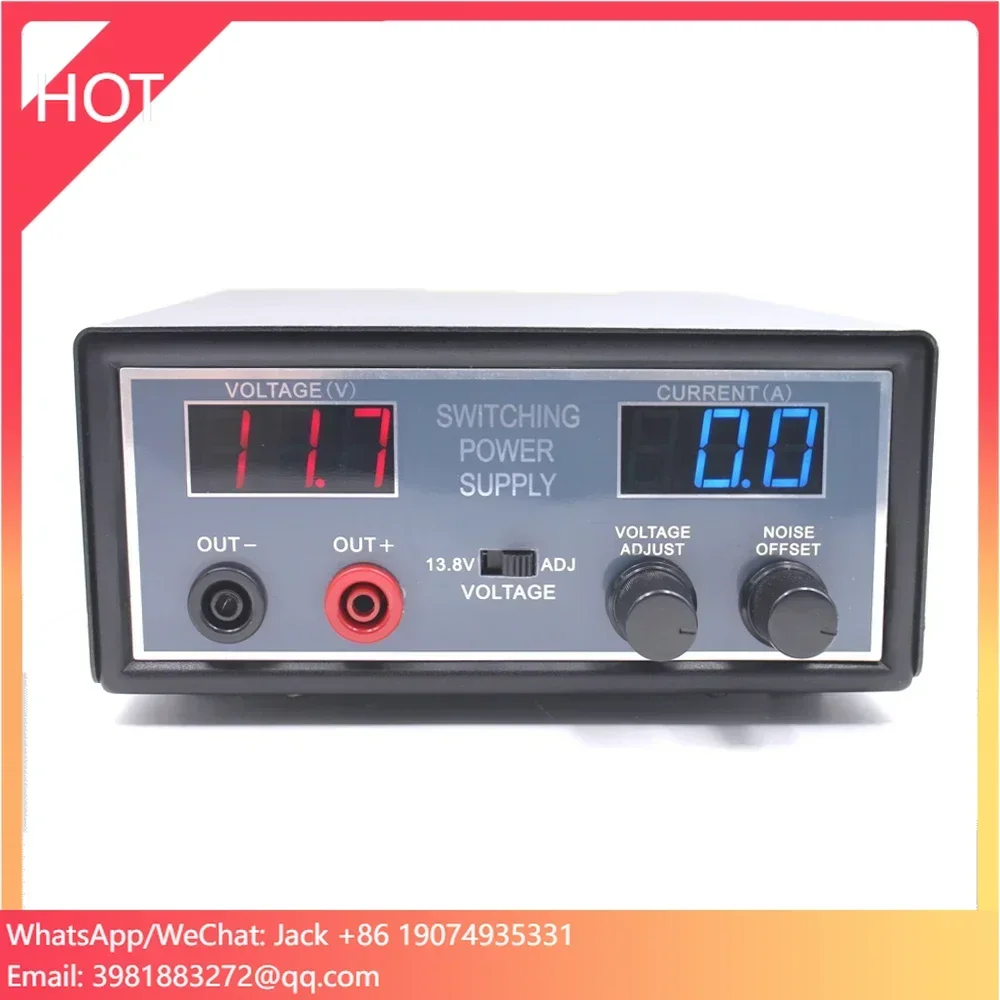 

High Efficiency DC 110V/220V Converter PS30SW VI Switching Power Supply 13.8v 30A For TH-9800 KT-8900 KT-7900D Radio