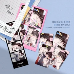 Official Bomtoon Korean BL Manhwa 월요일의 구원자/Save The Dae Four Grids of Life With one of the 4photo Cards at Random Send in 120day