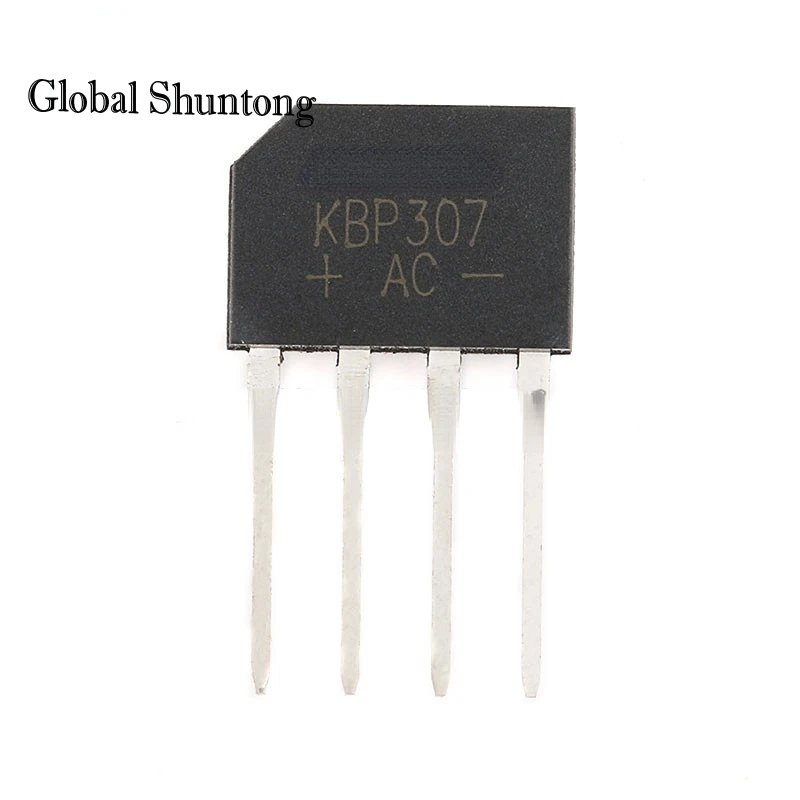 20 Buah 3A 1000V KBP307 Diode Bridge Rectifier KBP 307 Power Diode Electronica Compoentes