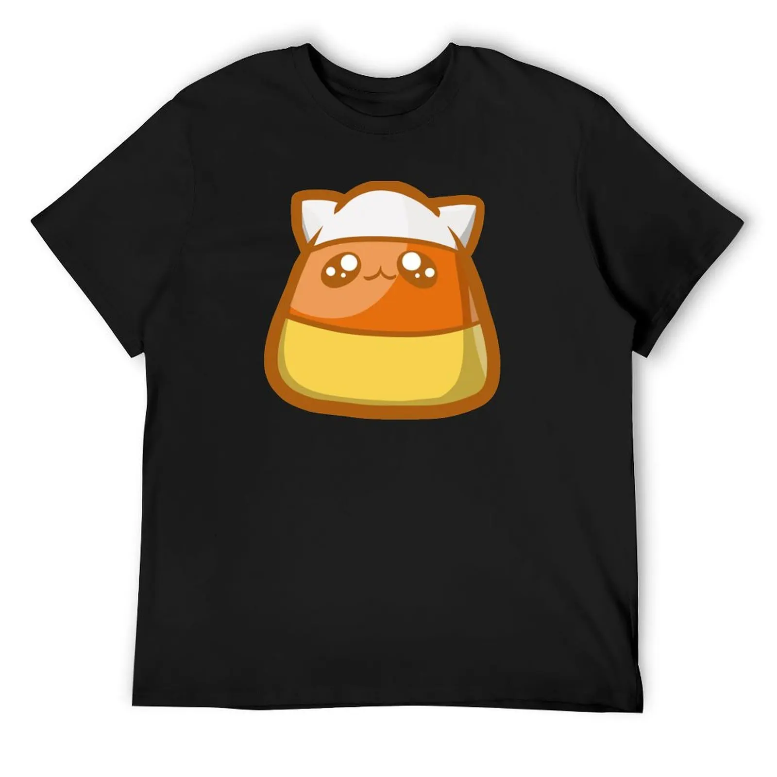

Футболка Candy Corn Kitty, дешевые вещи, футболки большого размера, мужская футболка для мужчин