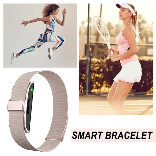 Imagen 2 del producto Pulsera inteligente 2208A, Monitor de ritmo cardíaco y presión arterial, podómetro, rastreador deportivo de Fitness para hombres y mujeres, pulsera electrónica
