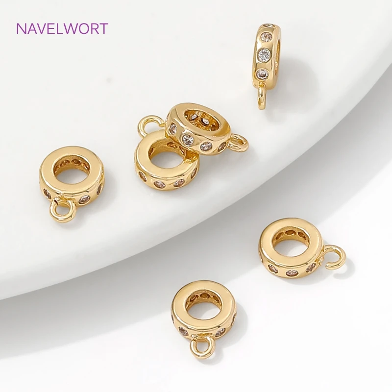 14K Gold Plated Bail Holder For Pendant,Bead Separator,Accessories For Pendants,Bails For Jewelry Making Findings,Necklace Bail - view 4