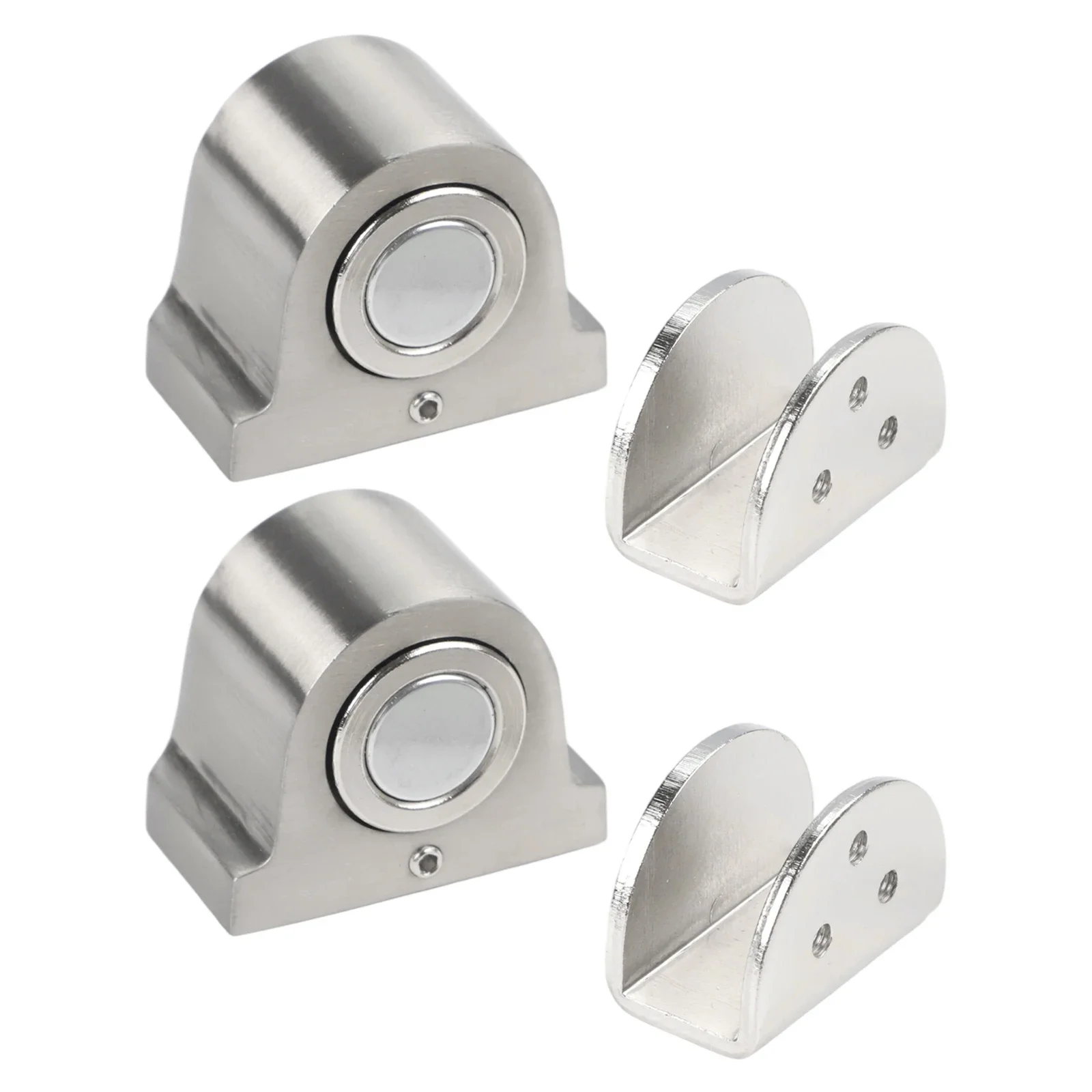 Convenient Solution Glass Door Holder Furniture Hardware Easy To Use Fixed Installation Floor-mounted Installation