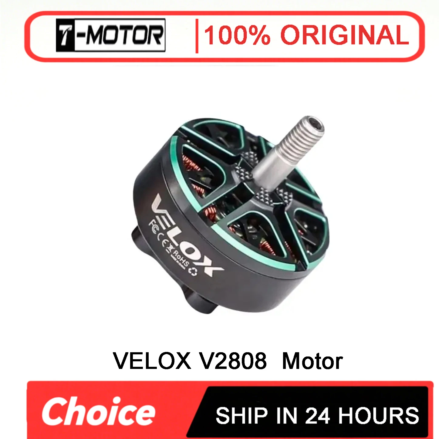 T-Motor V2808 1300KV/1500KV/1950KV Brushless Motor for 4-7