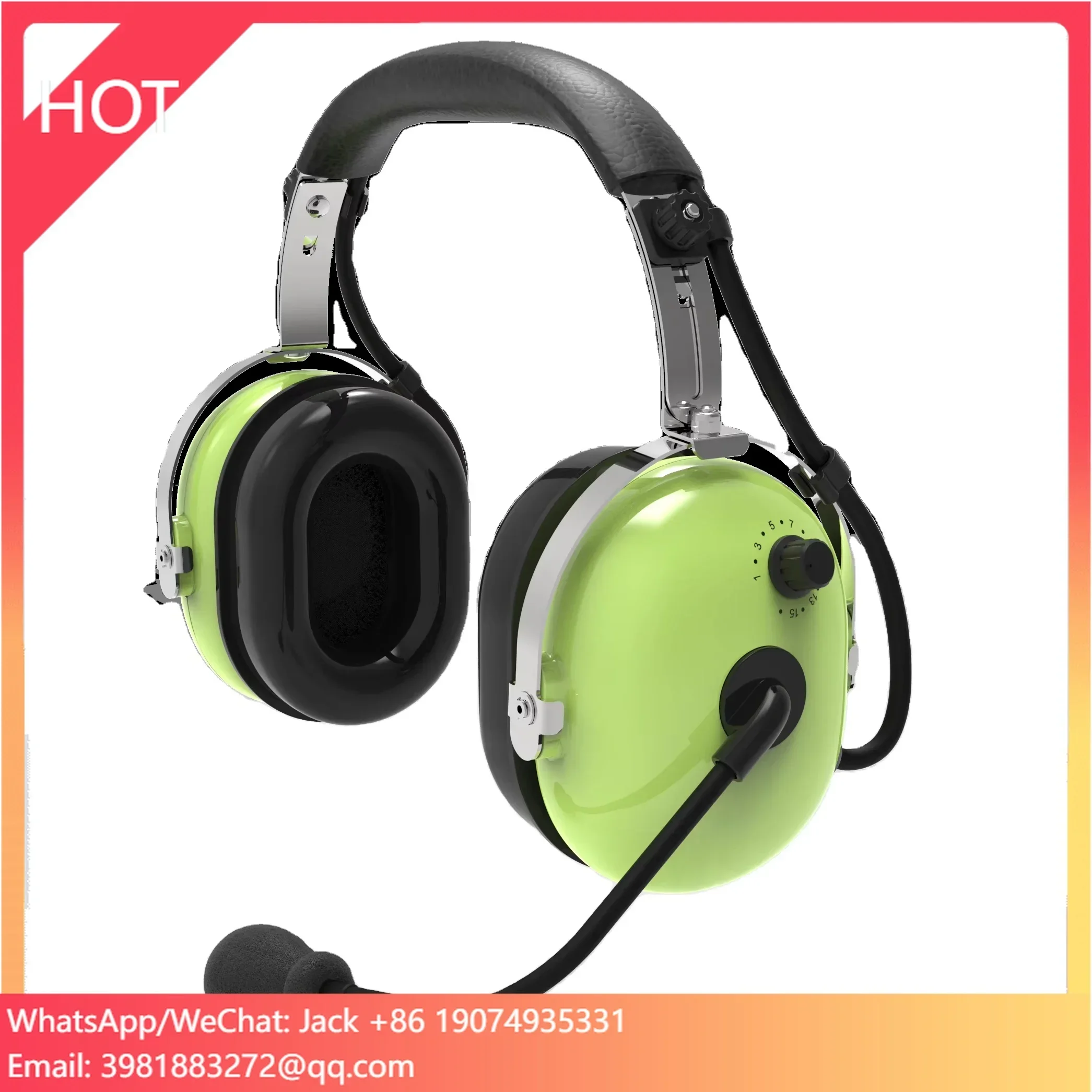 Brand-new Hands-free Full Duplex Wireless Intercom Headset