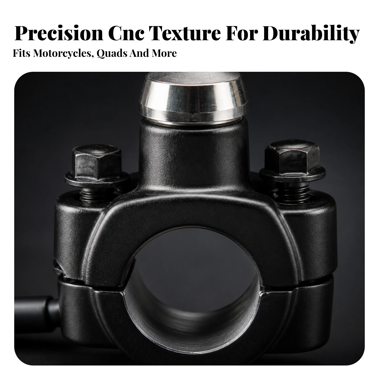 Motorcycle Handlebar Switch Assembly Universal Motorcycle Handlebar Switch with Clamp Waterproof Weatherproof