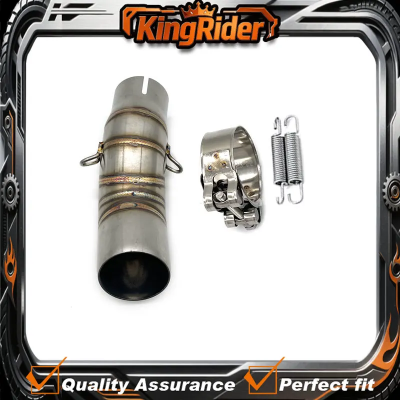 Fit For CFMOTO 450MT 2024 Slip On Motorcycle Exhaust Muffler Escape Systems Adapter 51MM Interface Mid Link Pipes Accessoriesc