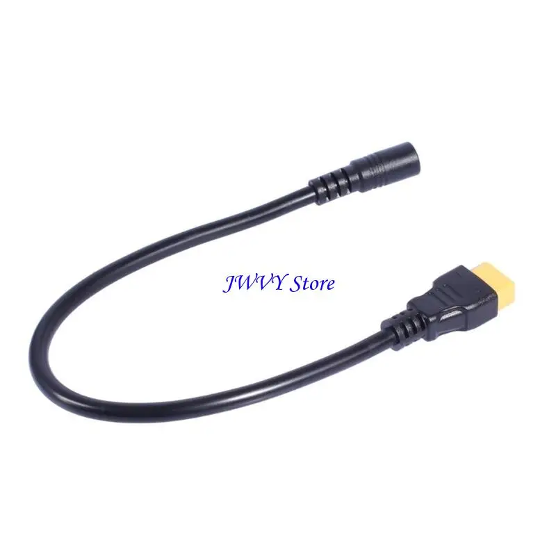 573A 5.5x2.1mm/5.5x2.5mm Male/Female to XT60 Male Charging Cable for FPV Monitors