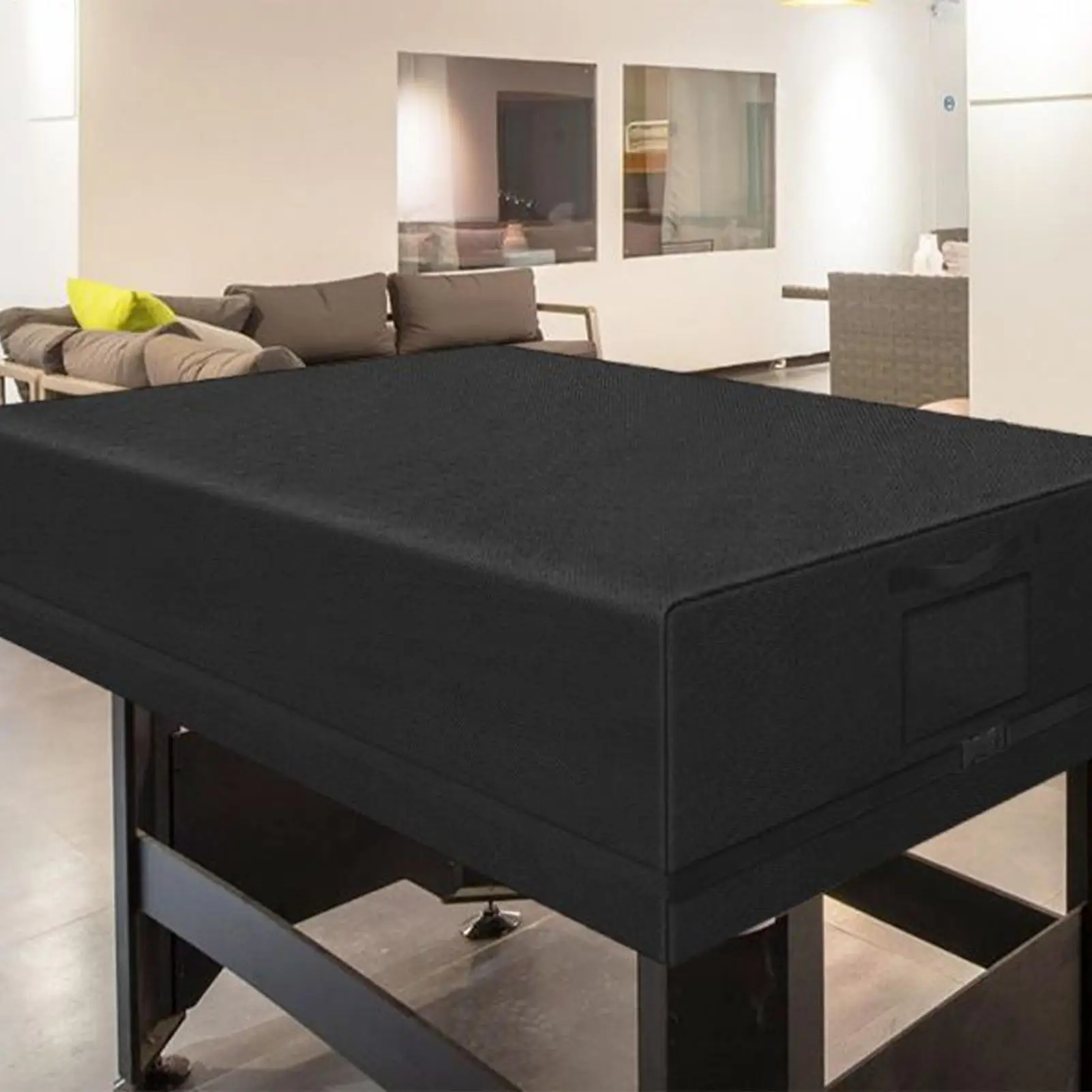 Dustproof Football Table Cover Waterproof 210D Heavy Fabric For Outdoor Terrace Billiard Tables Protective Game Table Shield