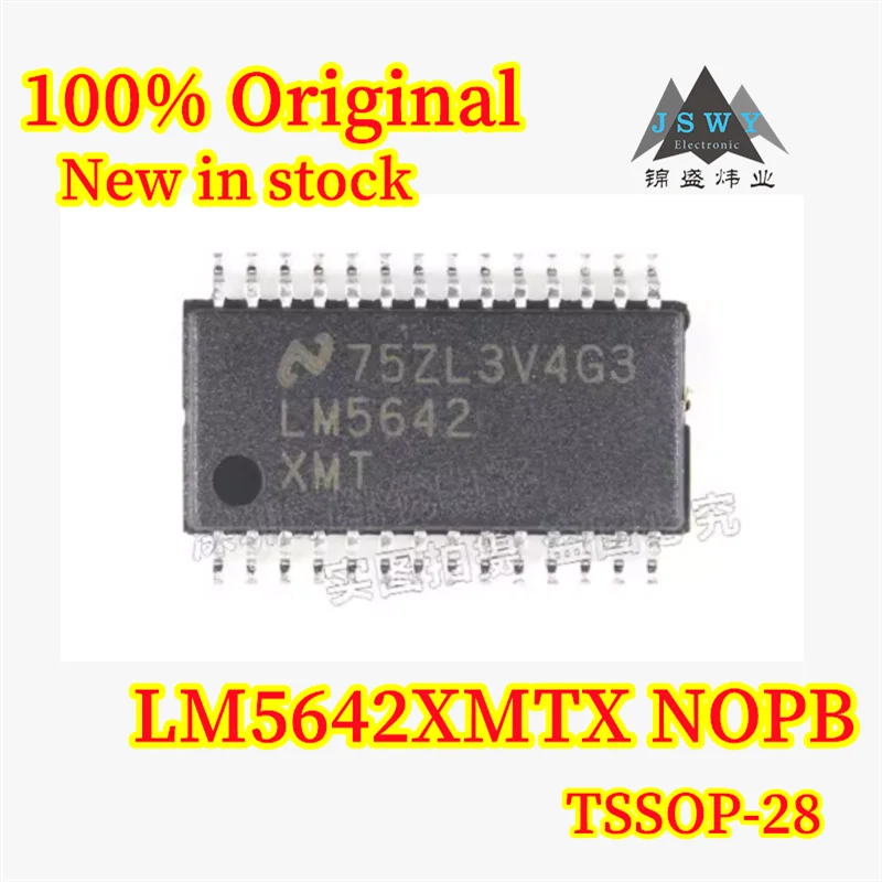 

(1/10PCS) 100% New LM5642XMTX/NOPB LM5642XMTX TSSOP-28 Power Management Chip - In Stock, Original Chipset