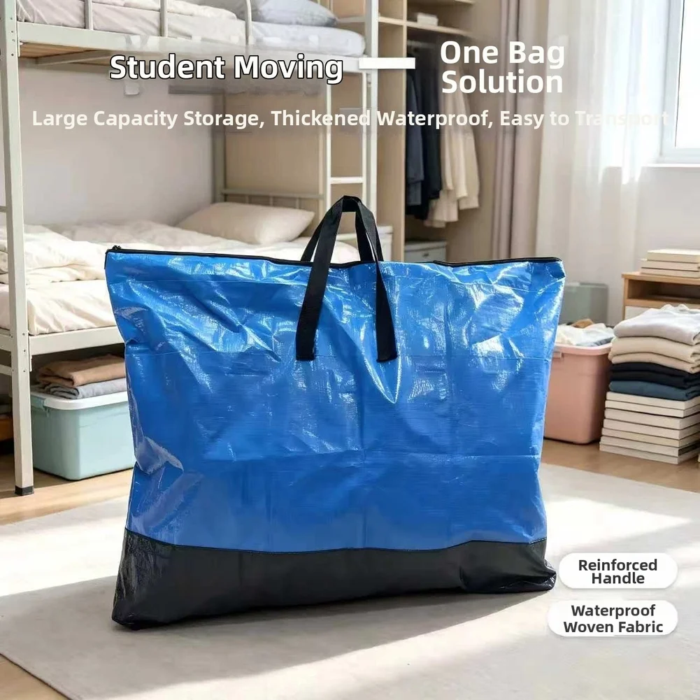 Waterproof Waterproof For Moving Bag with Thick PET Construction for Storing Bedding Clothes Books and Other Bulk Items During Relocation - Aliexpress Deal