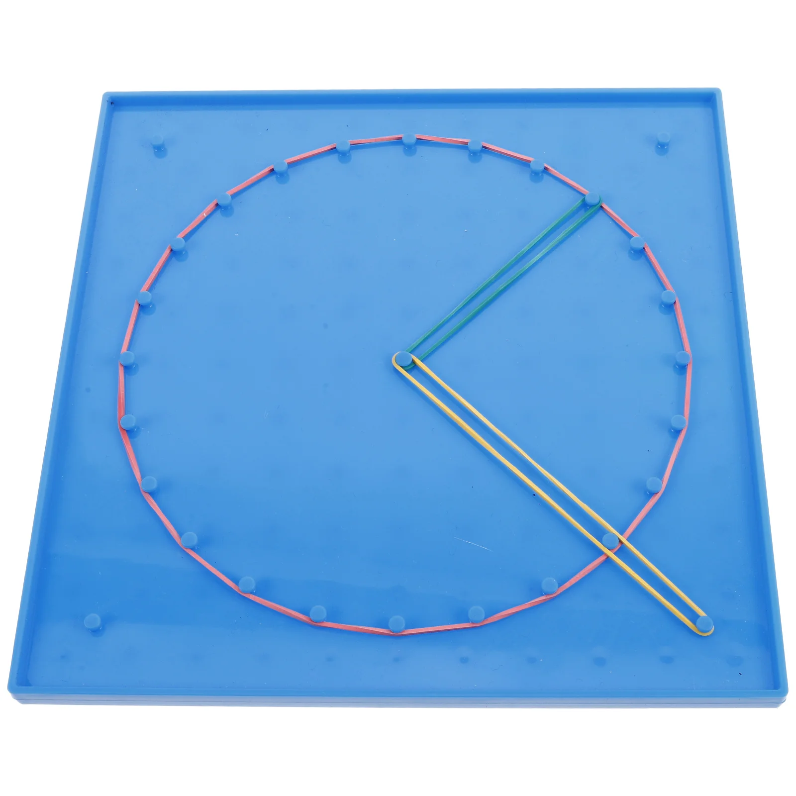 

1 Set Double-Sided Geoboard For Math Learning Geometry Practice Stem Activity Educational Puzzle Board Geoboard