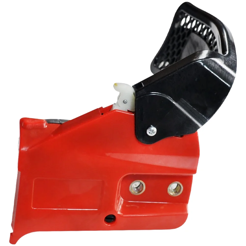 For ZHEJIANG-Compatible 2500 Chainsaw Brake Pad Assembly - Red 20x10x15mm 340g Lightweight Forestry Brake Plate