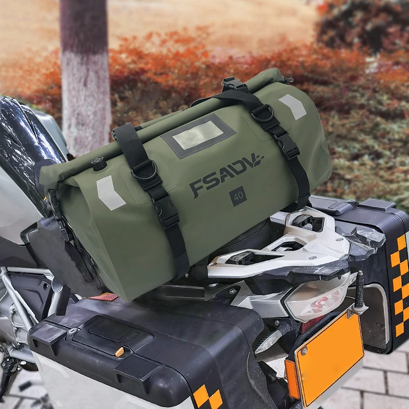 For R1200GS R1250GS LC ADV Waterproof Large Capacity Storage Bag Motorcycle Outdoor Travel Luggage Motorbike Backpack Seat Bag