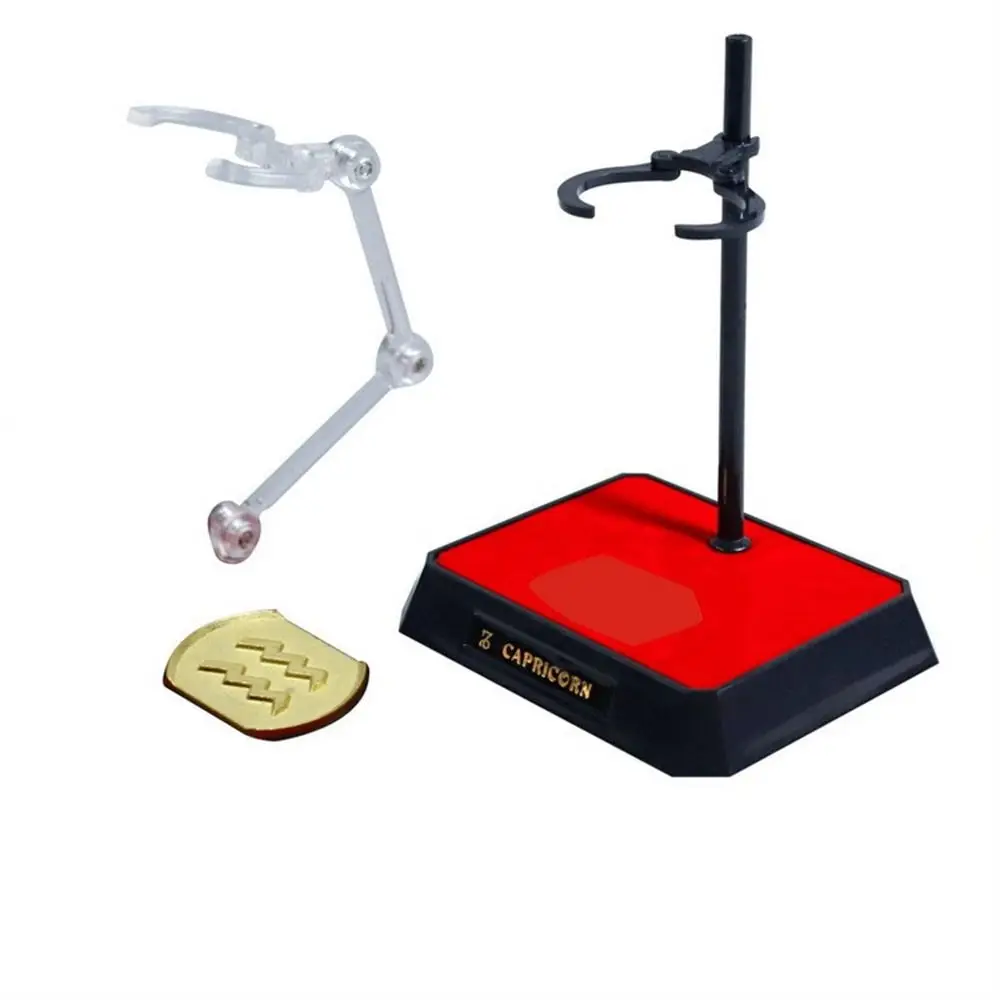 12 Costellazioni Action Figure Base Star Sign Anima dell'oro Figura Espositore Animazione Palcoscenico Cornice Modello Staffa giocattolo