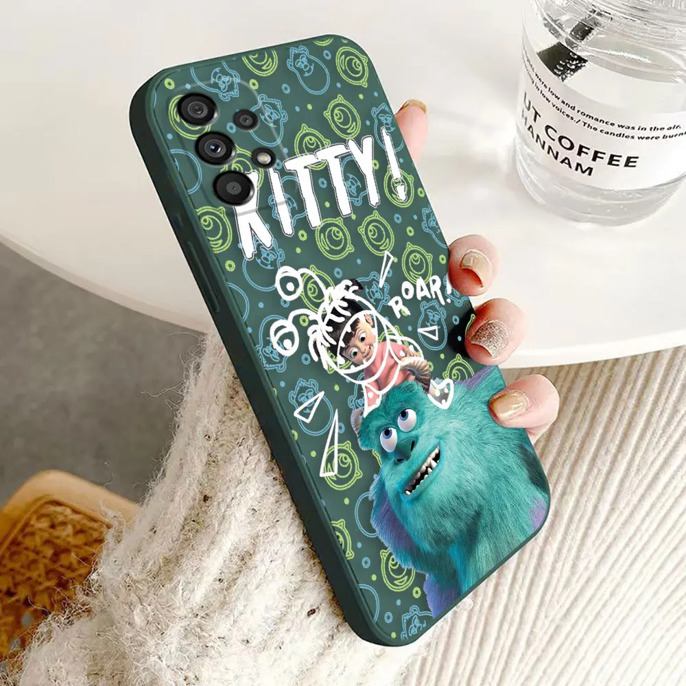 Capa Disney Boo Monsters, Capa colorida para Samsung A73, A72, A71, A54, A53, A52, A51, A50, A42, A34, A33, A32, A30, A25, A24, a23, A22