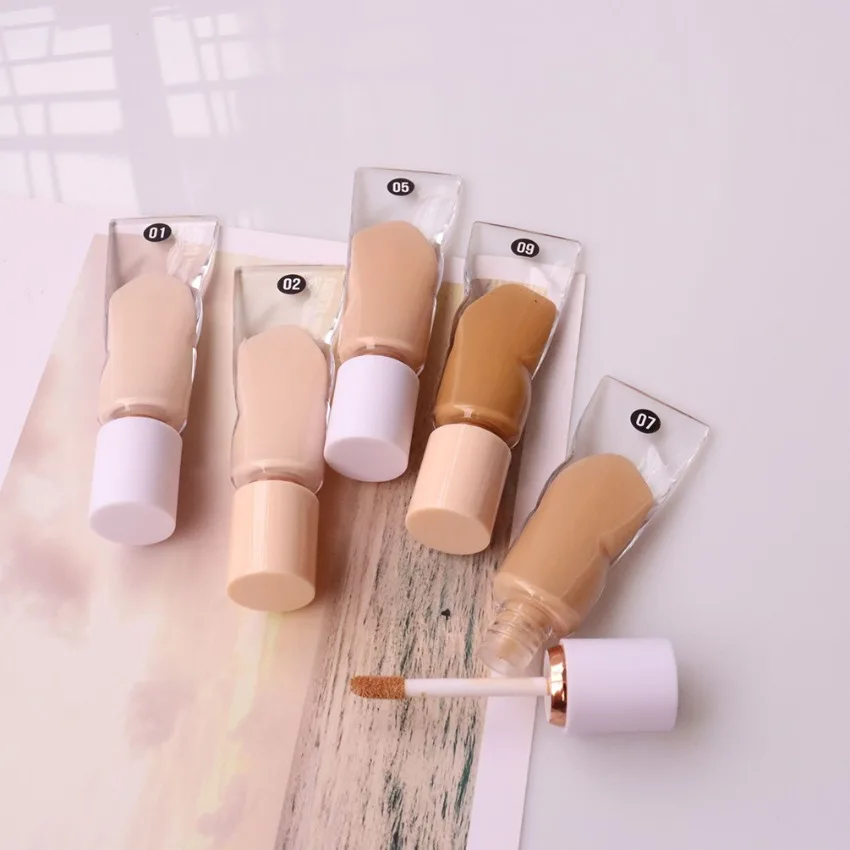 Private Label 21colors Moisturizing Liquid Concealer Long Lasting Hydrating High Coverage Non-fading Makeup Bulk Custom