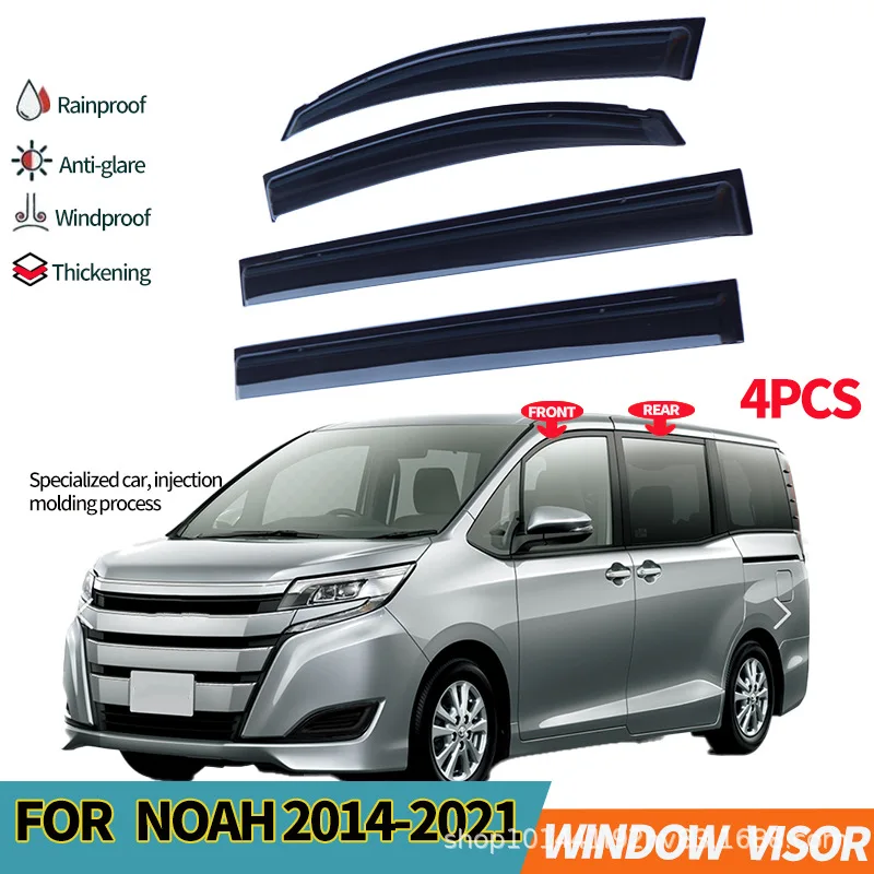 

Suitable for TOYOTA NOAH rain or shine shield TOYOTA NOAH R80 2014-2021 Window visors