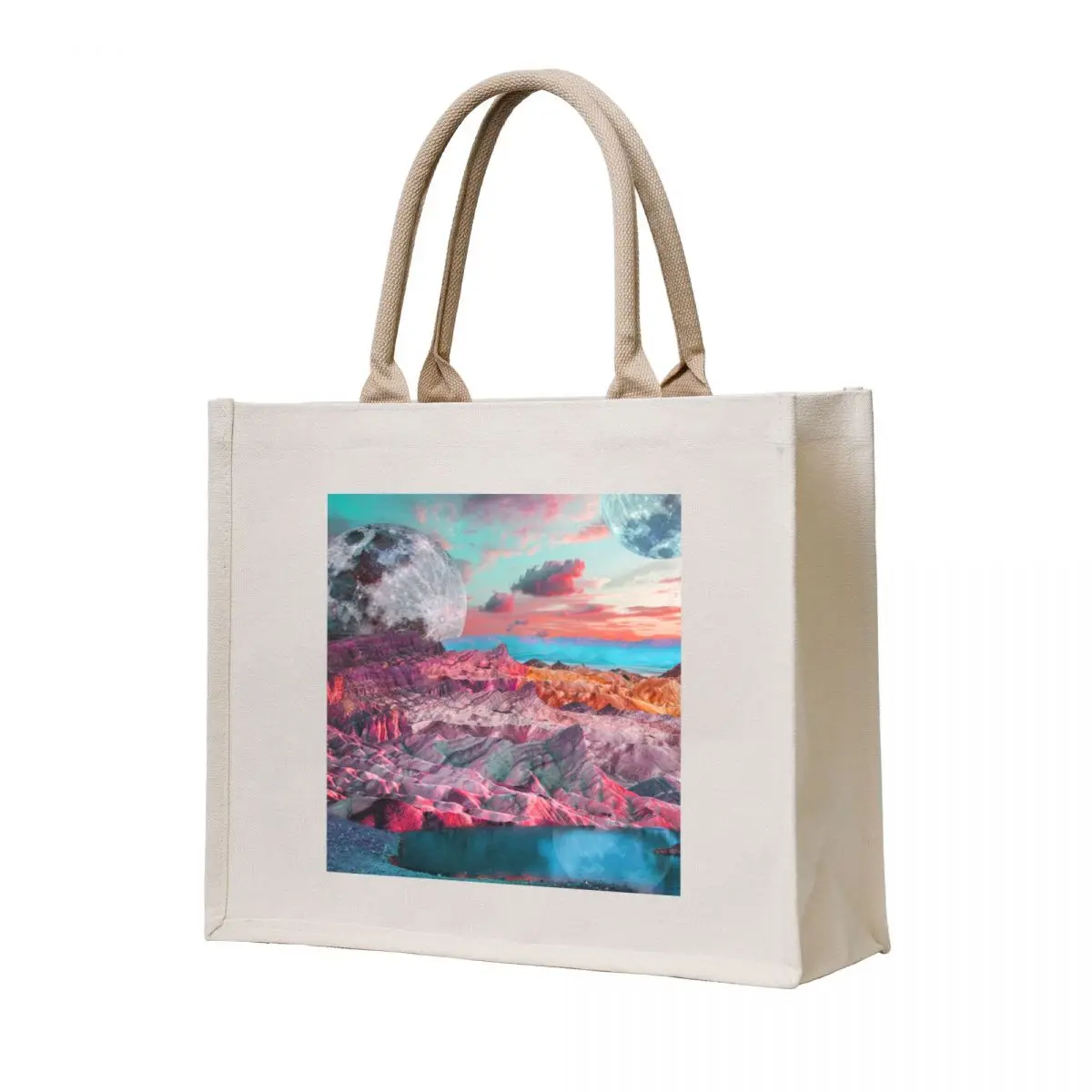 

Fairy pond Tote Bag custom canvas bag tote bag canvas tote men's