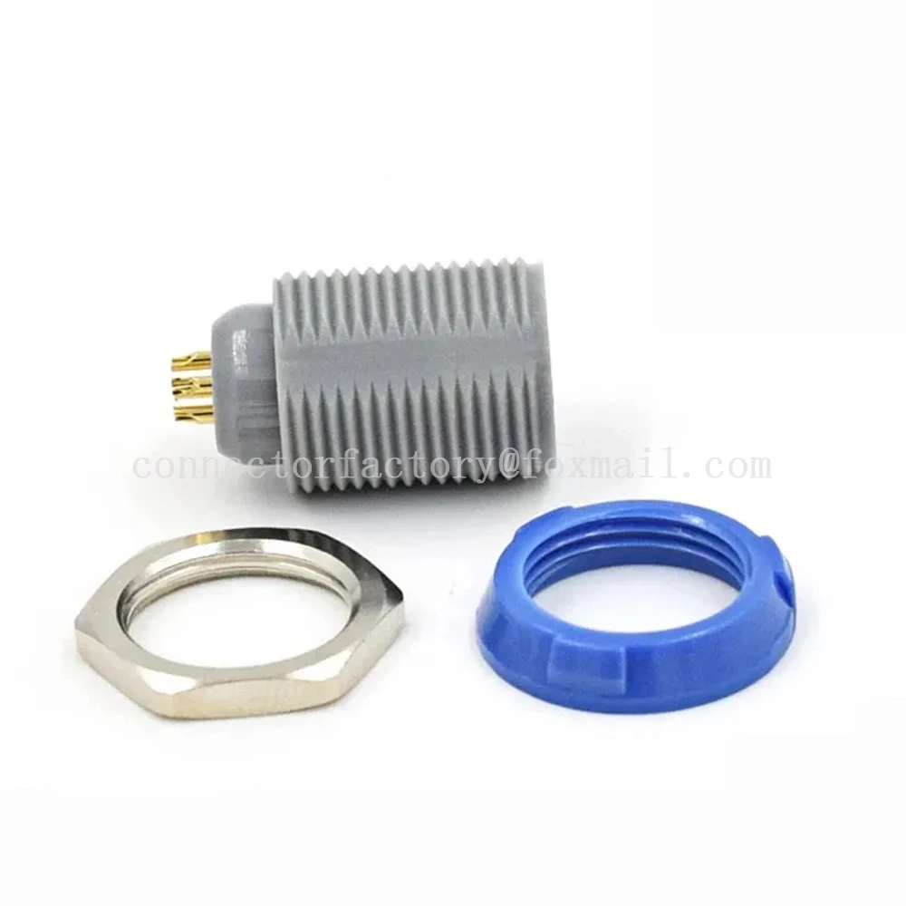 PKG 0° PKA 40° PKB 60° PKC 80° 1P 2 3 4 5 6 7 8 9 10 12 14Pin Hole Plastic Round Push-pull Self-locking Female Socket Connector