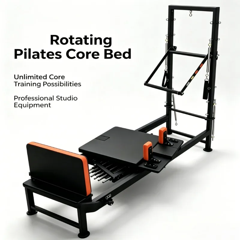 Commercial Rotating Core Bed with Tower Degree Rotation Reformer Functional Training Equipment