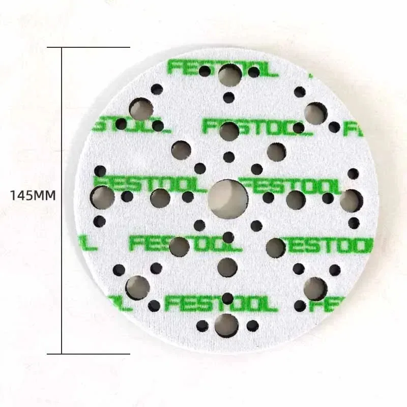 FESTOOL لوحة اتصال فائقة النعومة على الأرض الجافة 150 مللي متر 203348 لوحة طحن مستديرة وسادة حماية مادة إسفنجية ورق الصنفرة