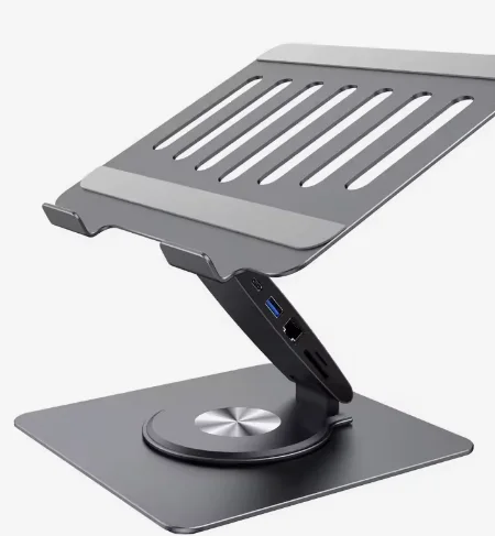 Laptop Stand Docking Station  Gigabit Ethernet Adapter
