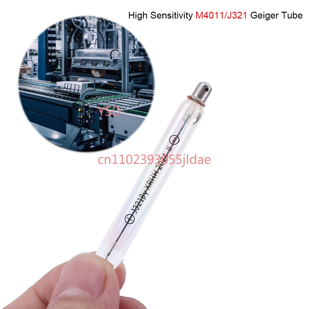 M4011 J321 Glass Geiger Muller Tube High Sensitivity Geiger Counter Kit α β γ X-Ray Nuclear Radiation Detector