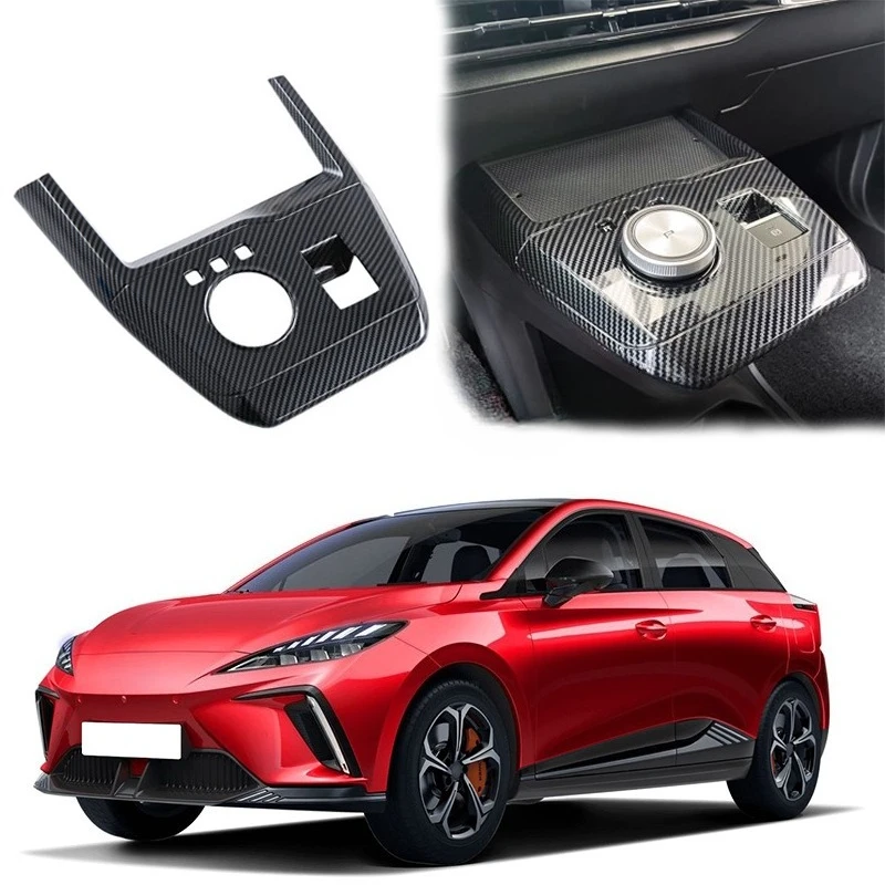 

LHD RHD Carbon Sticker for MG 4 MG4 EV Mulan 2023 2024 Car Center Console Gear Panel Cover Trim Inner Modification