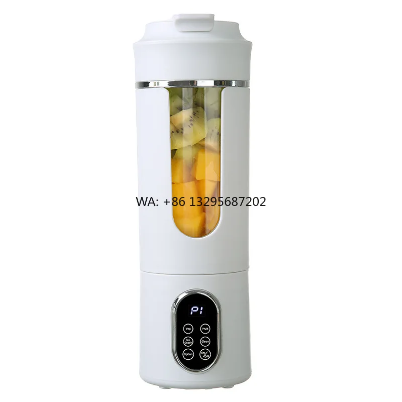 

Portable Rechargeable Multifunctional Juicer with Stainless Steel Blade Juice Cup for Crushed Ice Cross-Border Product