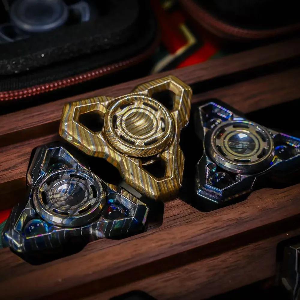 216EDC E.X.P Three-Bladed Fidget Spinner Stress Relief Toy Fidgeting Spinners Office Desk Original Designs Gyro