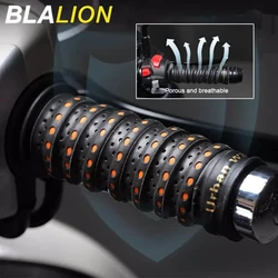 BLALION Motorcycle Handlebar Tape Road Bike Bar Tape PU Bike Handlebar Tape Soft Anti-Vibration Tape Durable Protection straps