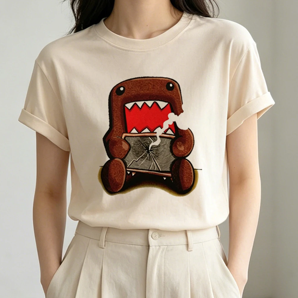 Domo top tees shoujo cutecore - Vintage Fashion For Sale ulasan dan harga