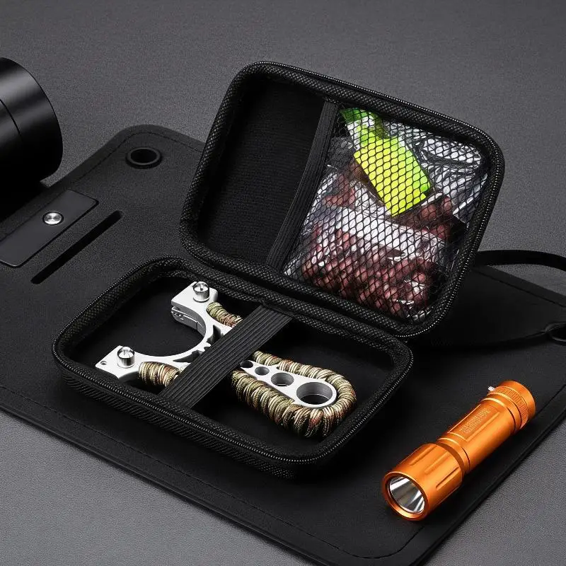 Multifunktionale Schleuder-Tasche mit großem Fassungsvermögen, Reißverschluss, robuste Aufbewahrungstasche für Erwachsene, Outdoor-Schießsport – Detail 5