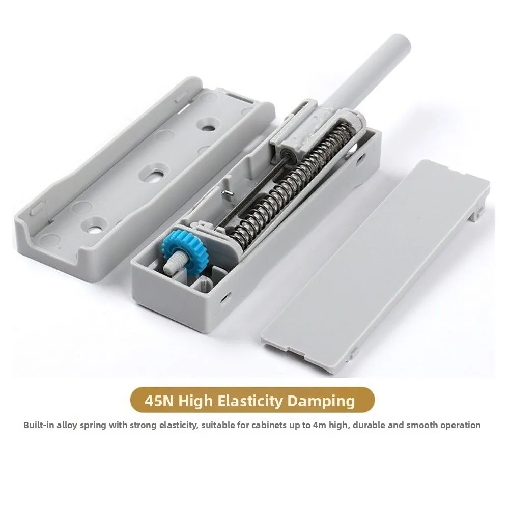 Plastic Push to Open Door Catcher Buffer Damper Press to Open Cabinet Door Latch Heavy Duty Self Rebounding Press Type Switch