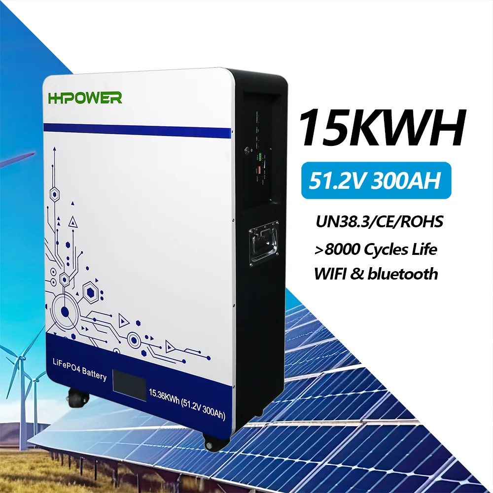

IP65 Waterproof Dustproof Solar Energy Akku 51.2v 300ah 314ah Lifepo4 Battery 15kwh 16kwh Lithium Battery Ground Mounted Battery