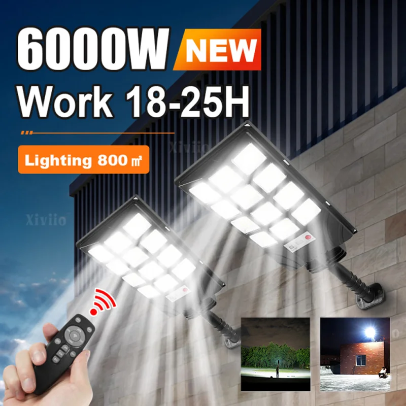 

Newly Upgraded Powerful Solar Light High Lumen Outdoor Solar Induction Lamp Waterproof Security Floodlight for Garden Solar Lamp