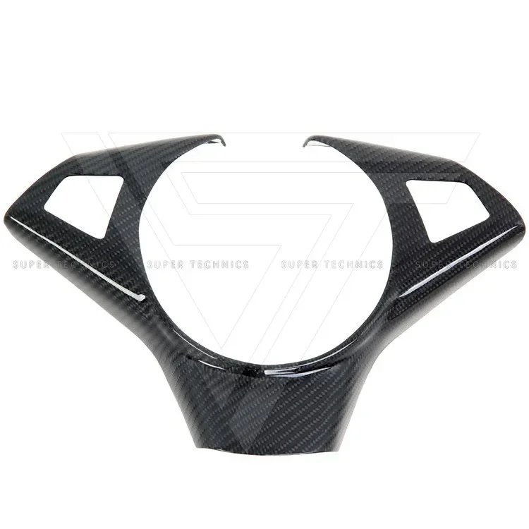 For 2004-2009 5 Series E60 E61 Interior Trim Carbon Fiber Wheel Cover view 5