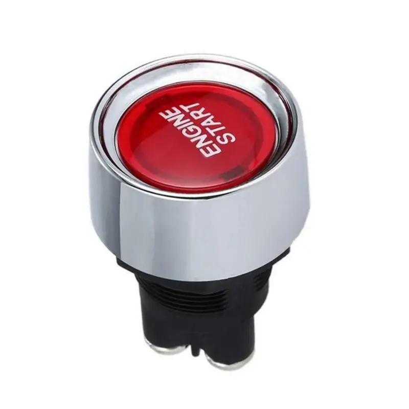 12V24V 50A Car Keyless Start Button Engine Start Push Button Ignition Starter Car Engine Start Button Auto Accessories