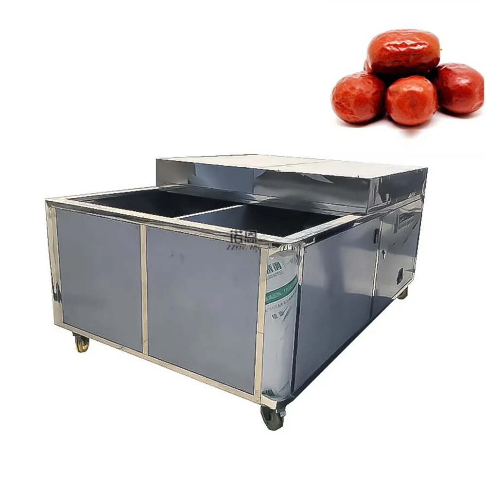 

Olive Cherry Pitting Machine Double Chain Track Hawthorn Seeds Removing Machine Plum Coring Seeds Extractor Customized Siz