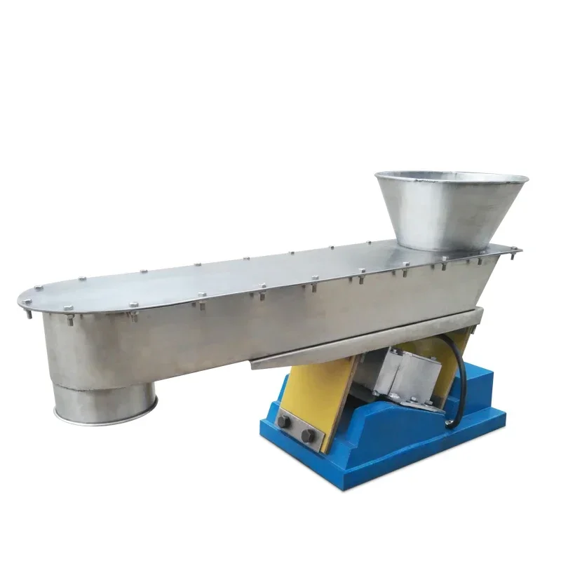 Beans vibratory feeder machine/stainless steel magnetic food potato chip vibro shaker conveyor