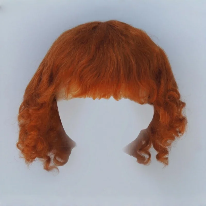 

Mohair Doll Wigs JD012 Short Baby wave Sophia mohair BJD Hair 1/3 QBaby Pullip Blythes Doll Accessories