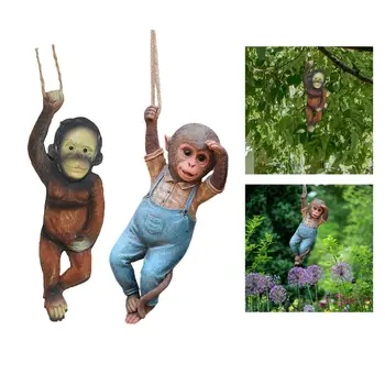 8 最佳銷售 猴子雕像 - №5