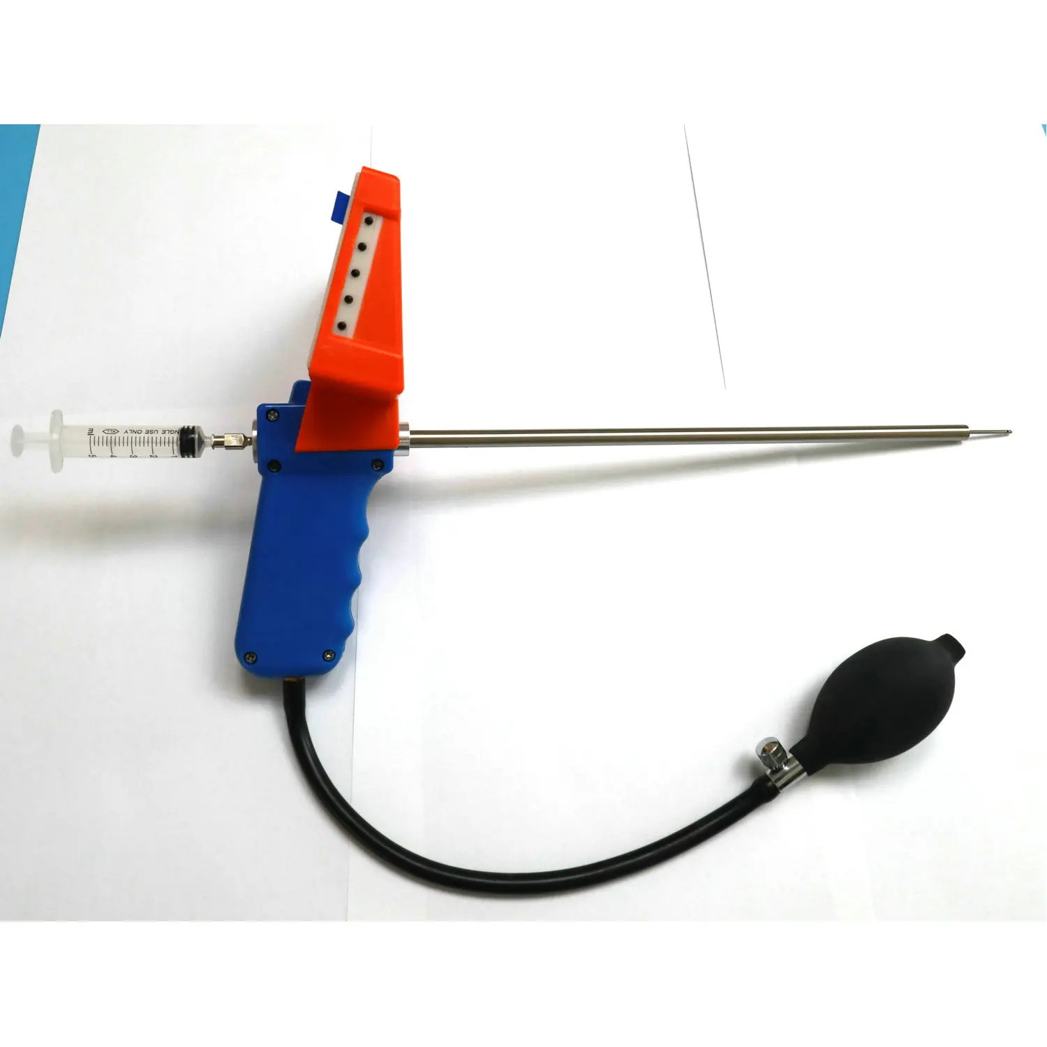 Cattle/pig/sheep/dog visual insemination gun veterinary insemination instrument